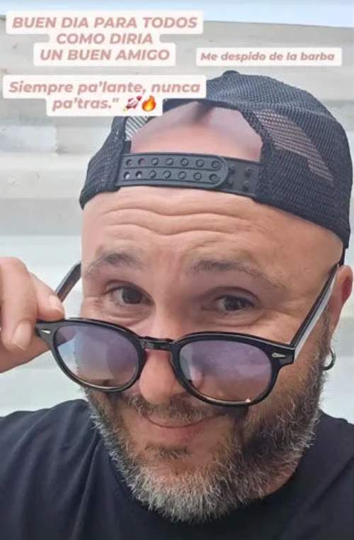 Kiko Rivera s'acomiada de la barba / Instagram Kiko Rivera s'acomiada de la barba / Instagram