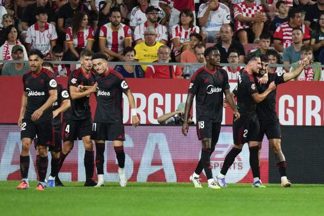 Gol Sevilla contra Girona / Foto: EFE