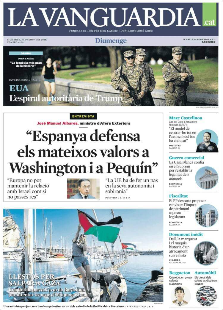 'La Vanguardia' 31 'La Vanguardia' 31
