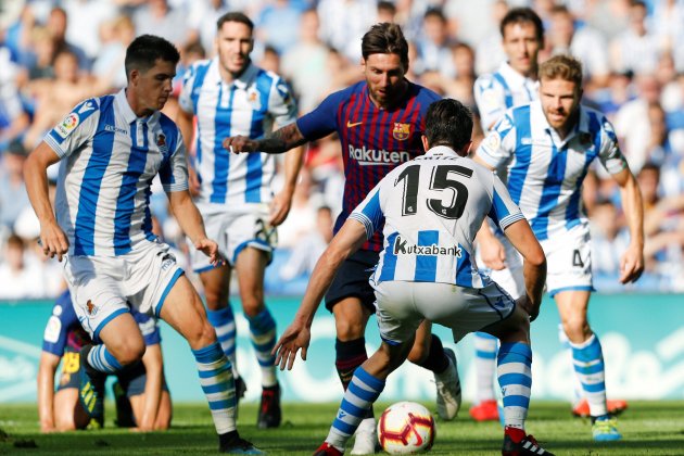 Messi Real Sociedad Barça EFE