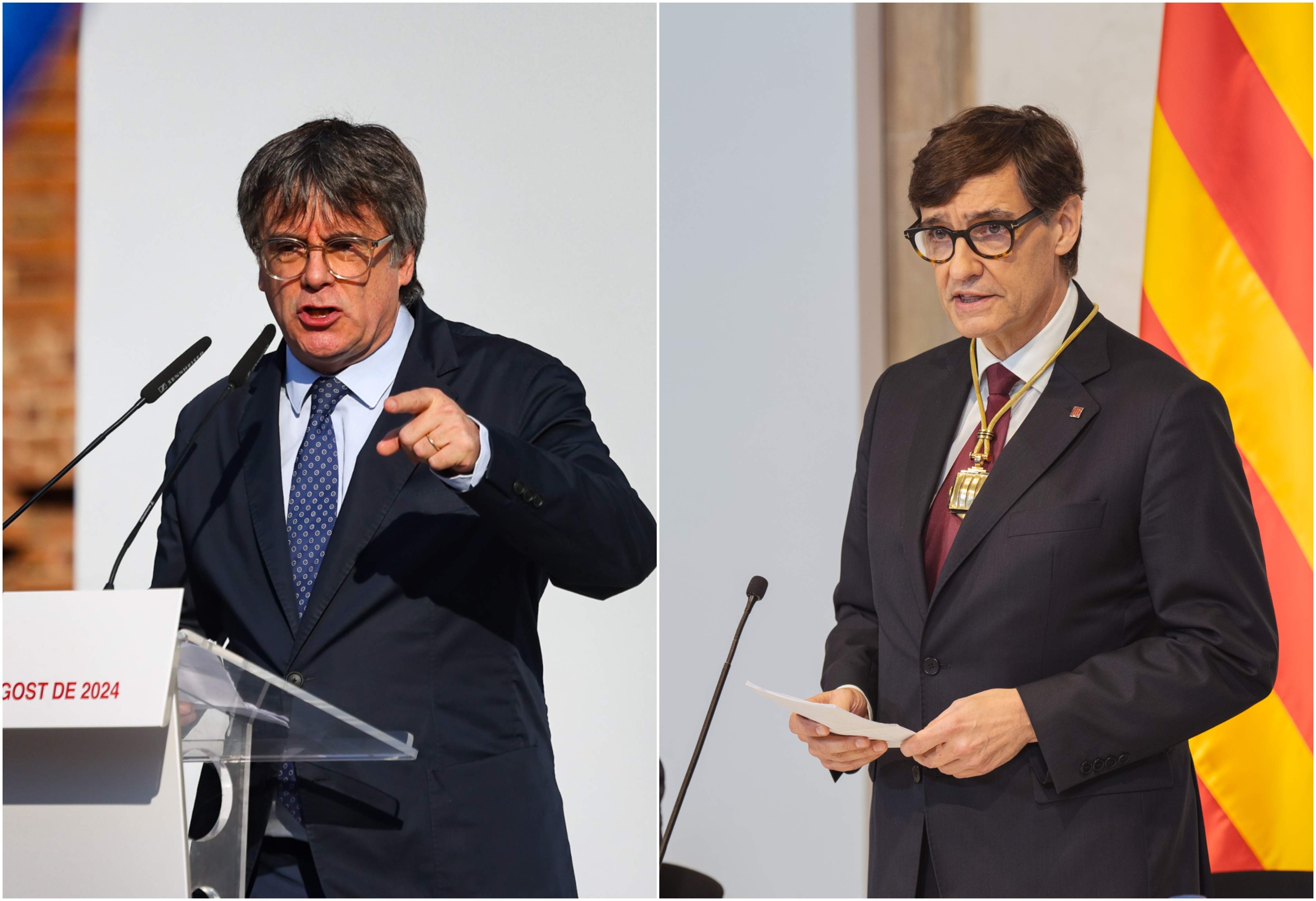Salvador Illa se reunirá con Carles Puigdemont este martes en Bruselas