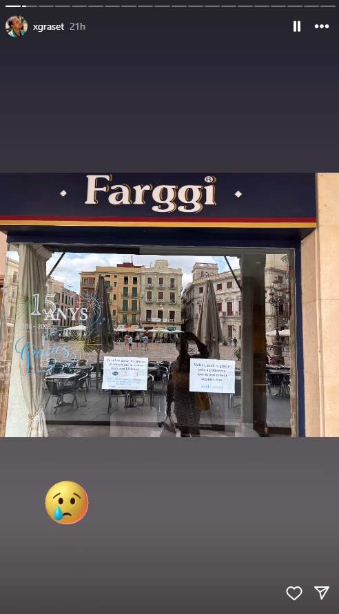 Grasset llora ante|delante de el Farggi de Reus, Ig Grasset llora ante|delante de el Farggi de Reus, Ig