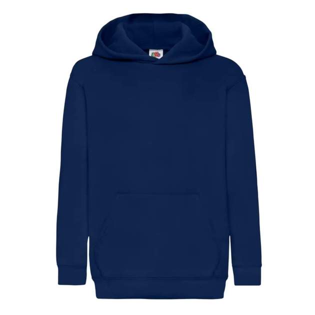Dessuadora|Suada nens unisex blau fosc coll rodó Dessuadora|Suada nens unisex blau fosc coll rodó