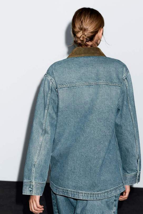 Chaqueta denim bolsillos Chaqueta denim bolsillos