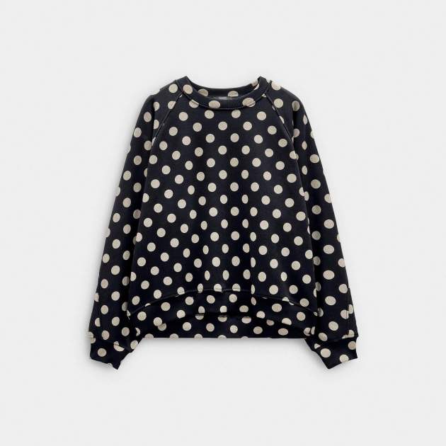 Sudadera de lunares