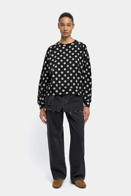 Sudadera de lunares