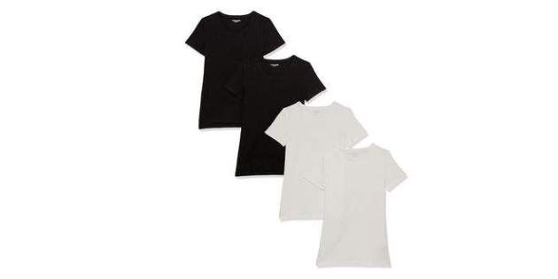 4 camisetas básicas 4 camisetas básicas