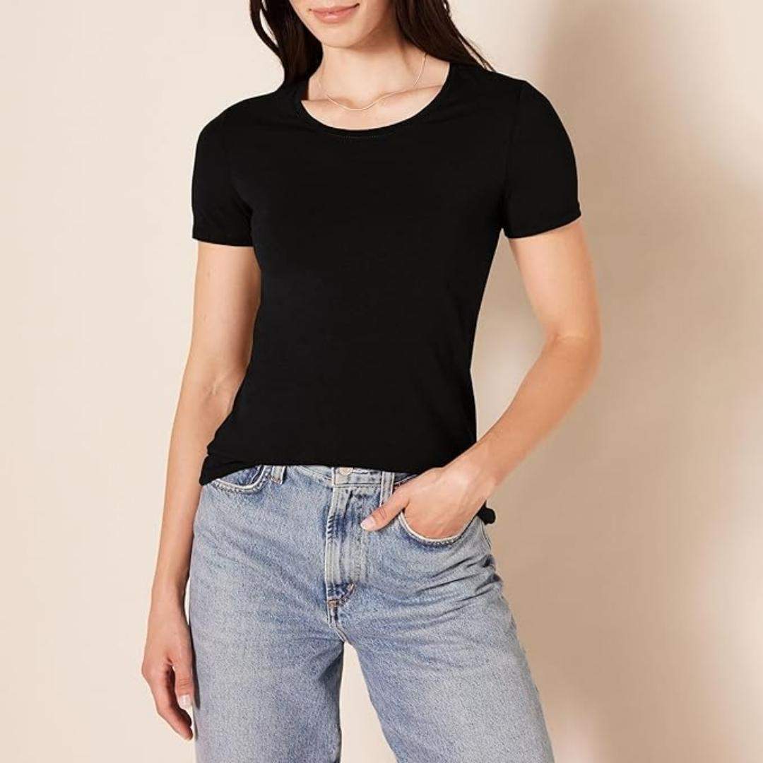 4 camisetas básicas por el precio de una: Amazon triunfa con este pack que toda mujer quiere