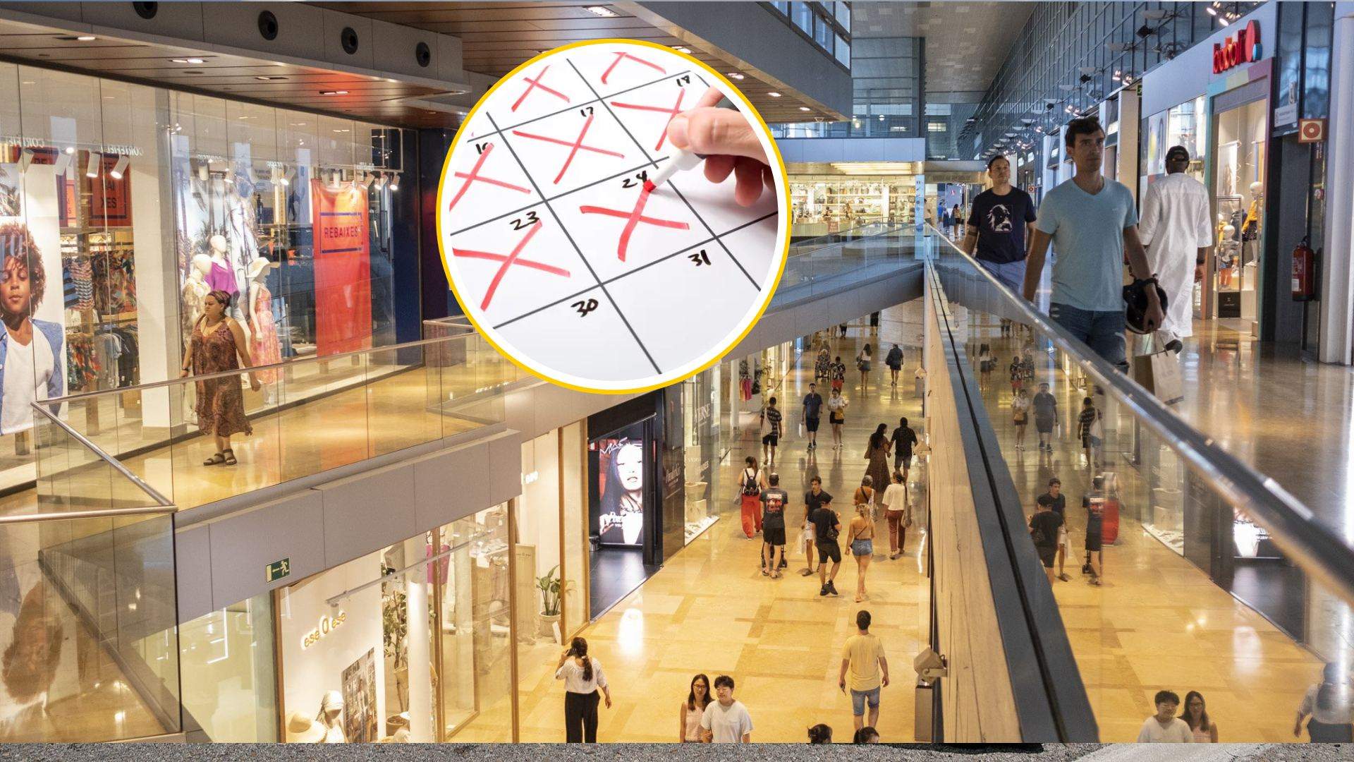 Compte enrere a Barcelona: els centres comercials deixaran d'obrir en diumenge a partir d'aquesta data