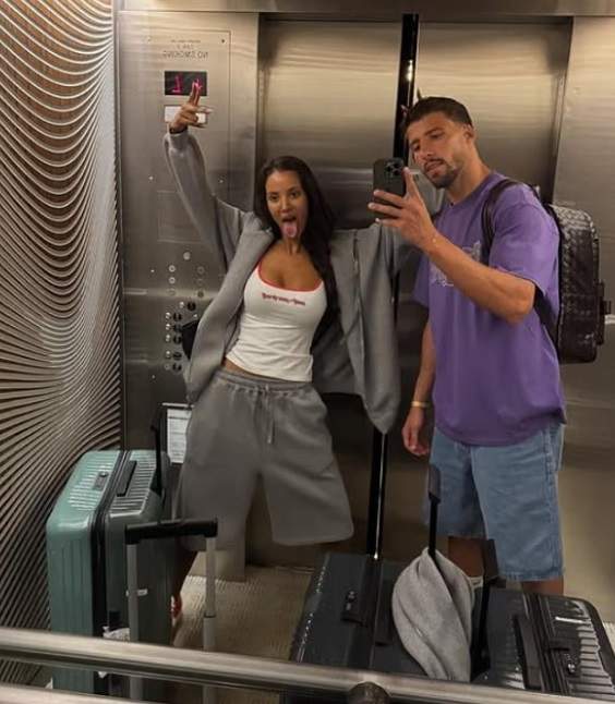 Ruben Dias i Maya Jama IG4 Ruben Dias i Maya Jama IG4