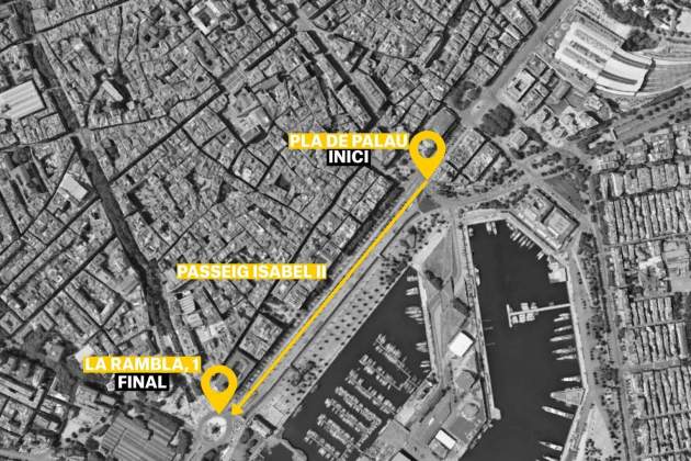 recorregut manifestacio diada 2025 11 setembre recorregut manifestacio diada 2025 11 setembre