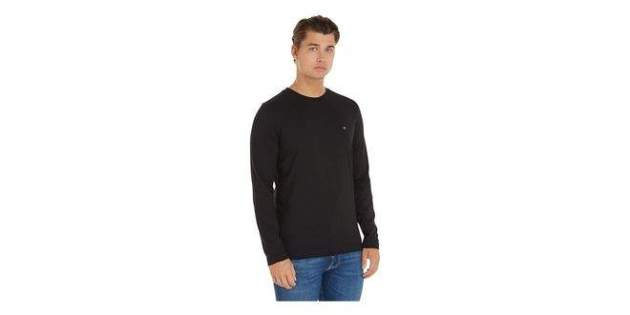 Tommy Logo Long Sleeve Tee Tommy Logo Long Sleeve Tee