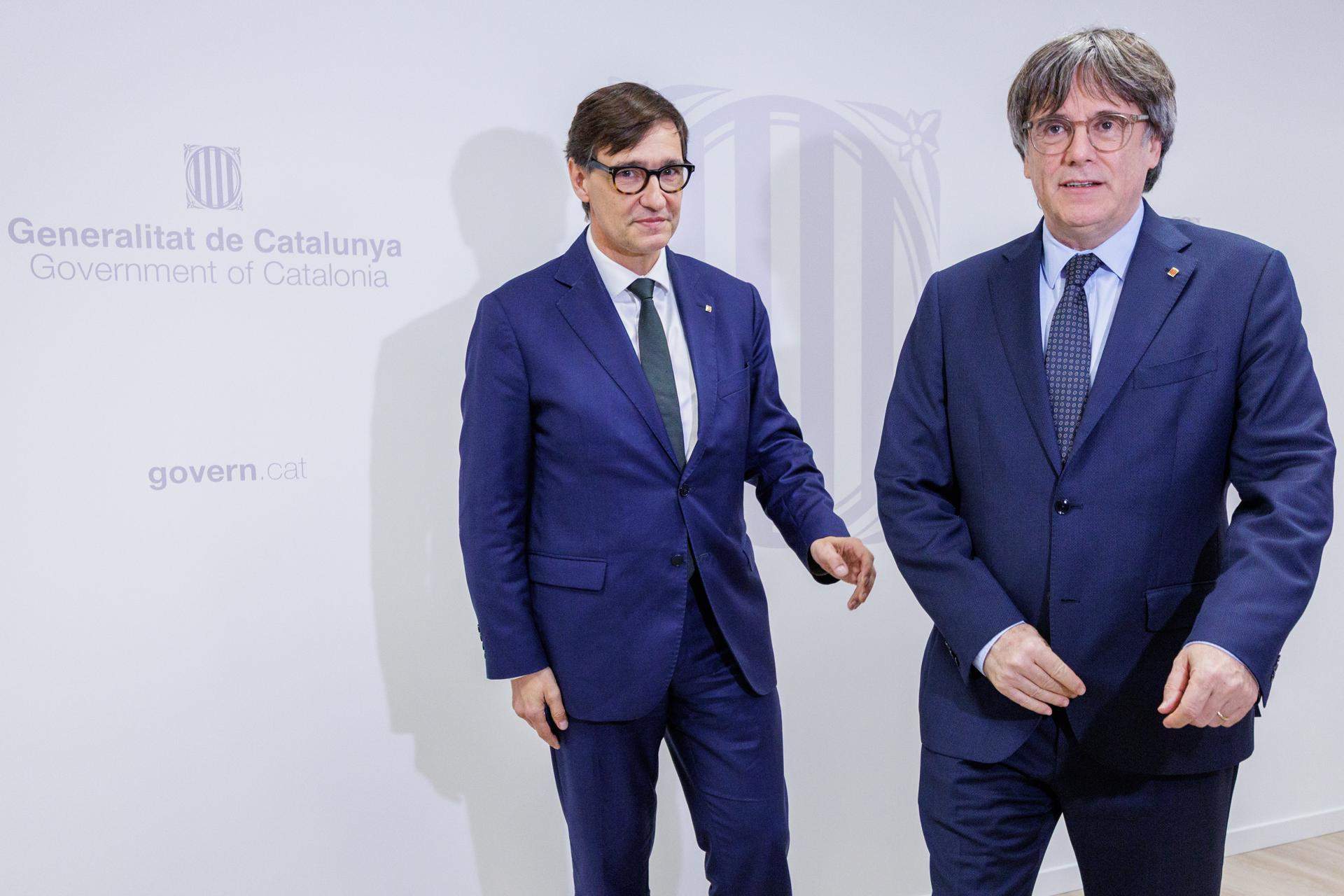 Illa insta a defensar els treballadors dels governs reaccionaris i Puigdemont li retreu no deflactar l’IRPF