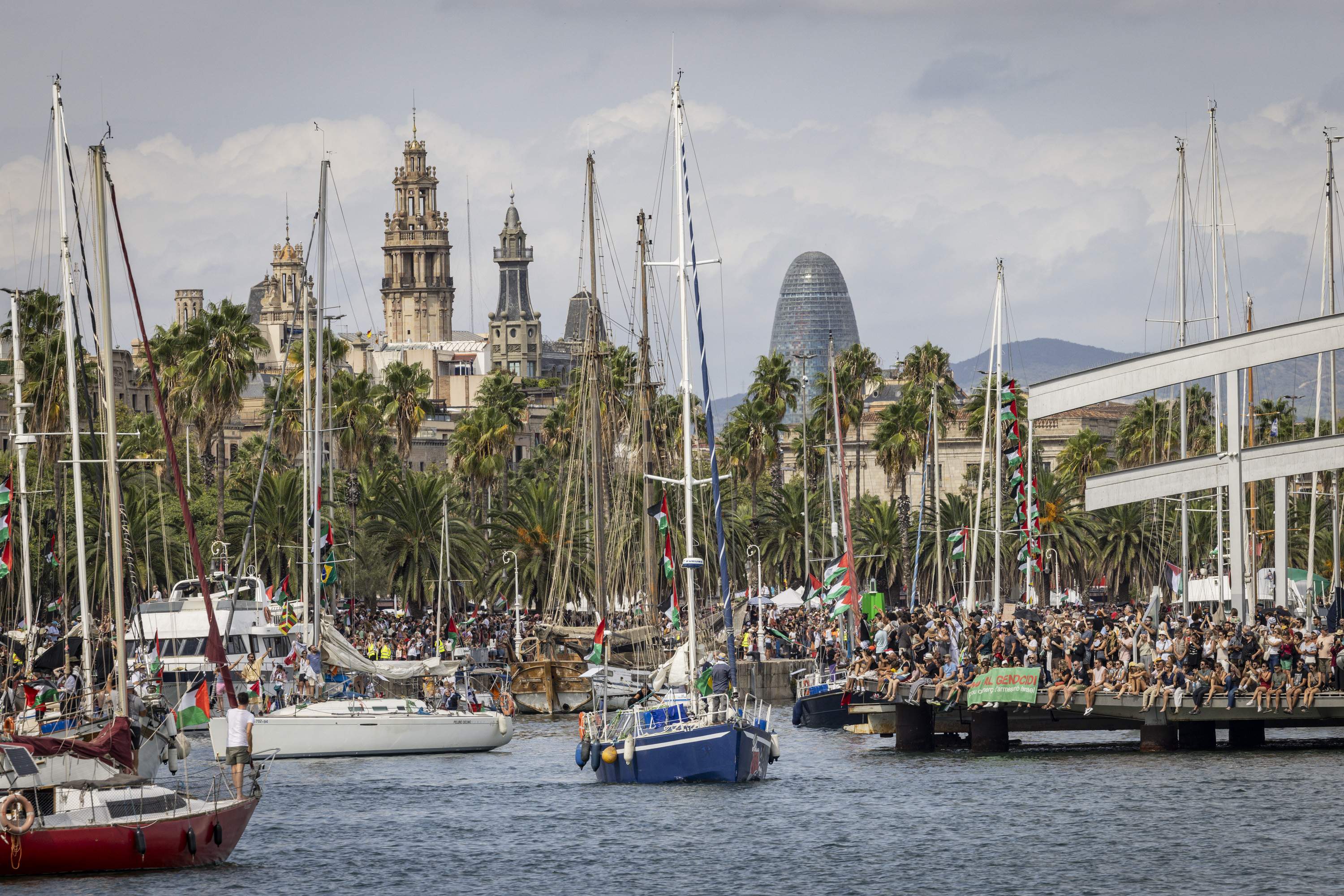 Els catalans a la Global Sumud Flotilla: tots els noms