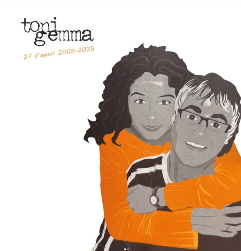 Gemma Puig, y su marido Toni, 20 años de casados IG Gemma Puig, y su marido Toni, 20 años de casados IG