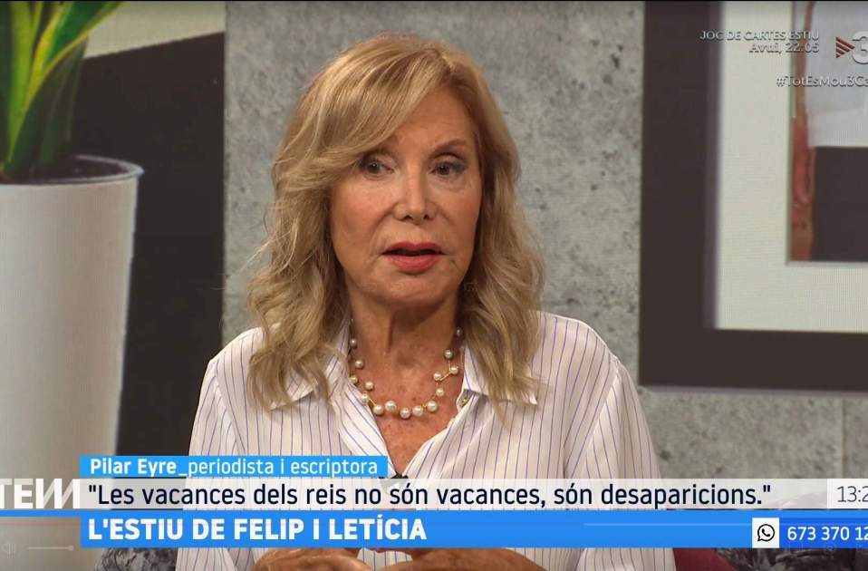 Pilar Eyre, TV3 Pilar Eyre, TV3