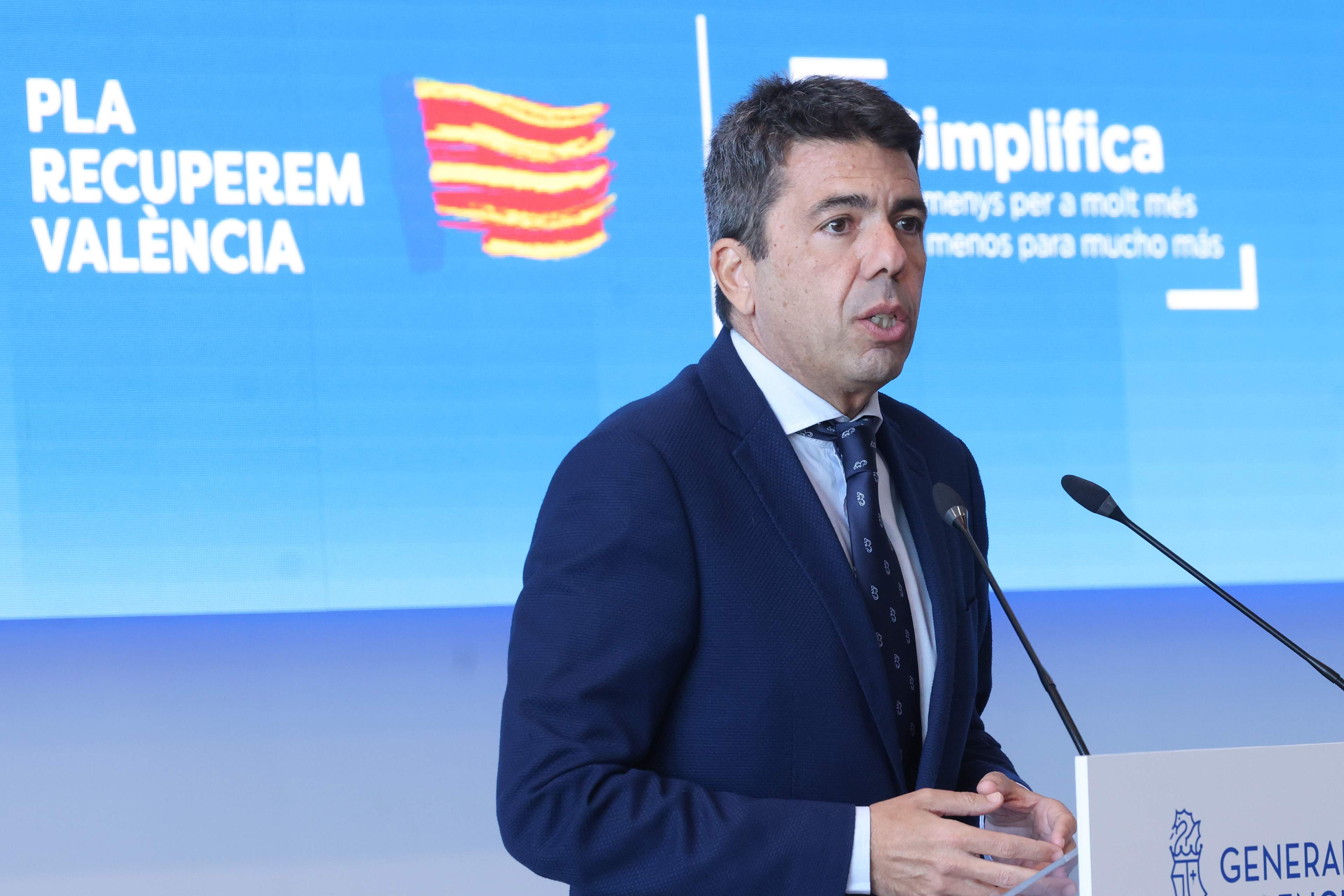 Mazón exige la dimisión de Albares por no reconocer “la oficialidad del valenciano” en Europa