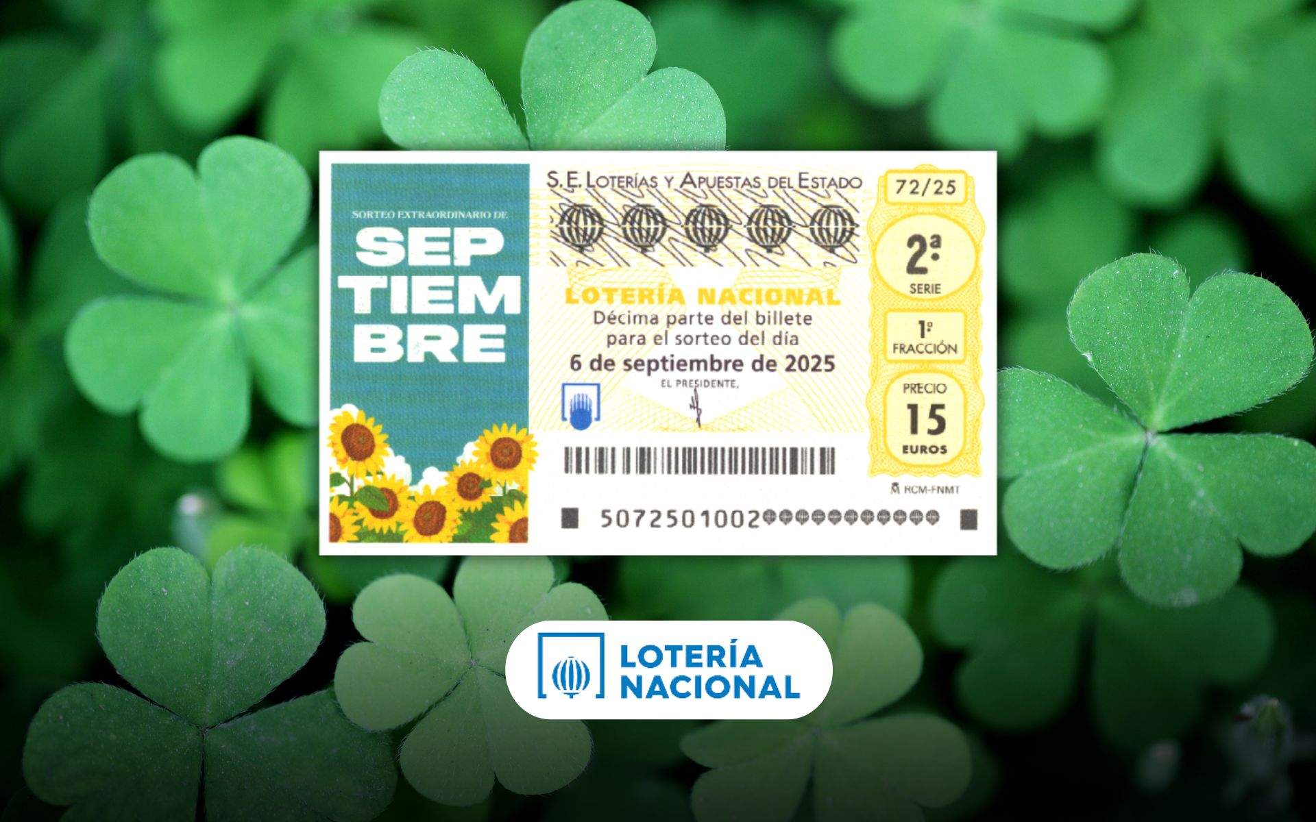 Sorteo extraordinario de la Lotería Nacional de hoy: resultados del sábado 6 de septiembre