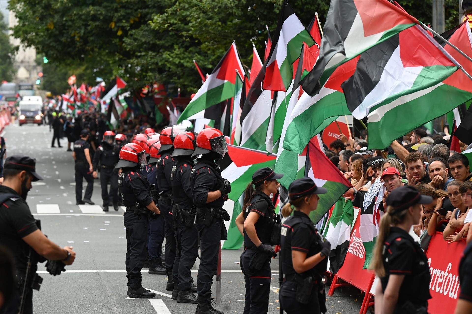 La Audiencia Nacional rechaza la denuncia contra los impulsores del boicot en el equipo israelí de la Vuelta