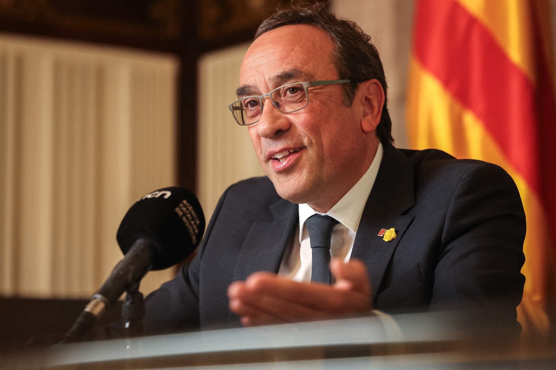 Rull no comparteix l'opinió de Giró sobre Junts: "S'ha obert una via de pacte i acord, aquí i a Madrid"