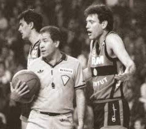 Vicenç Sanchís, con 'matraco' Margall Vicenç Sanchís, con 'matraco' Margall