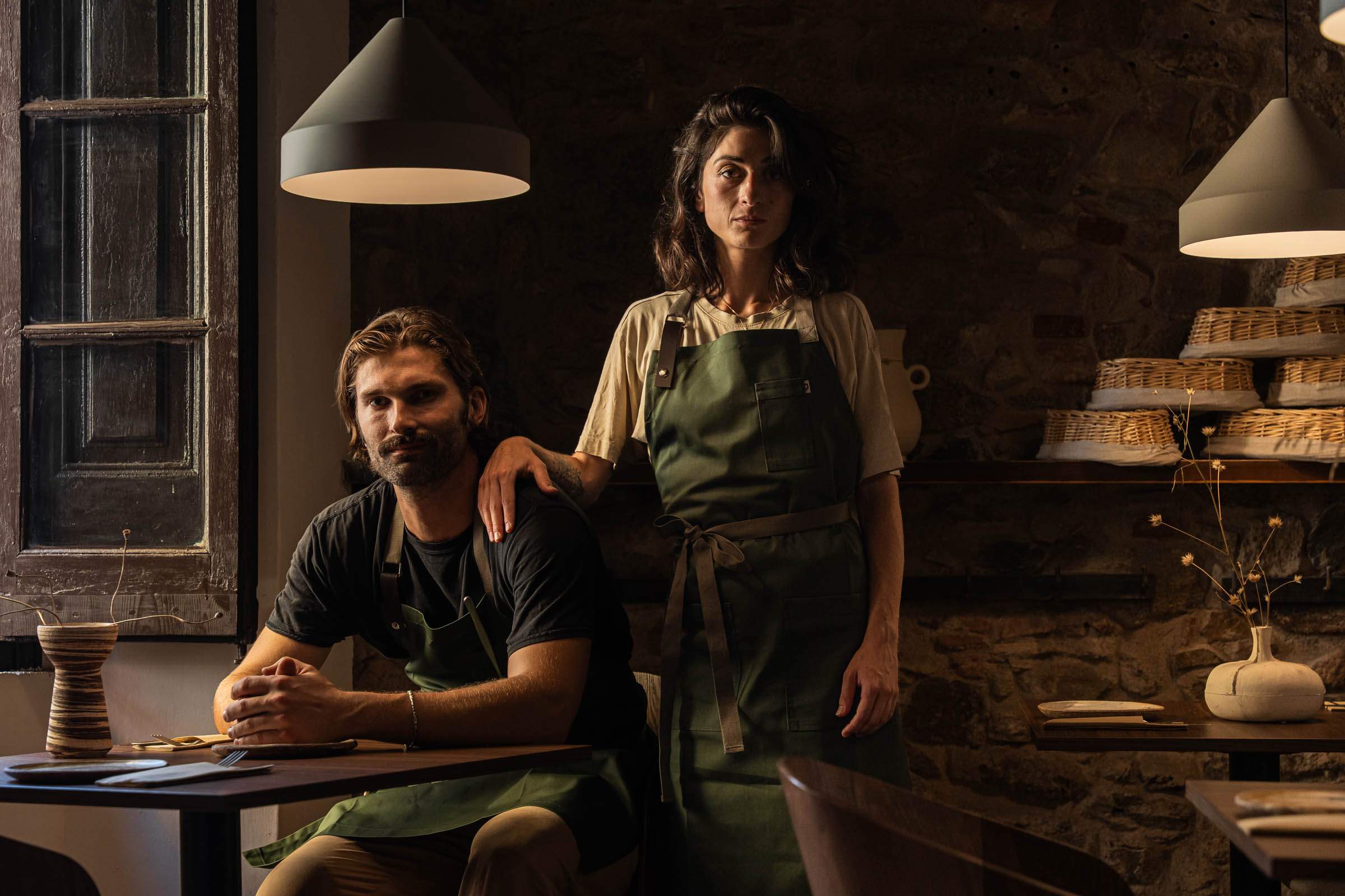 En Daniel Lindgren i la Natàlia Vergoñós, de l’Smör / Foto: Jordi Domènech