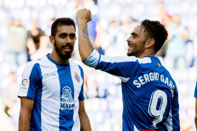 Sergio García gol Espanyol Llevant EFE