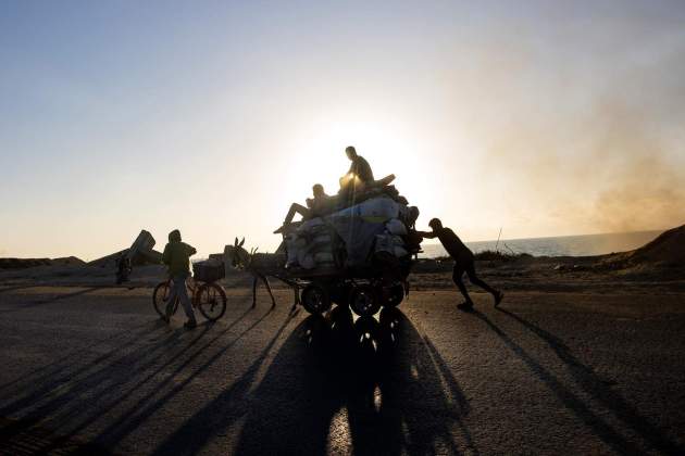palestins fugen nord gaza  Foto: Haitham Imad / Efe