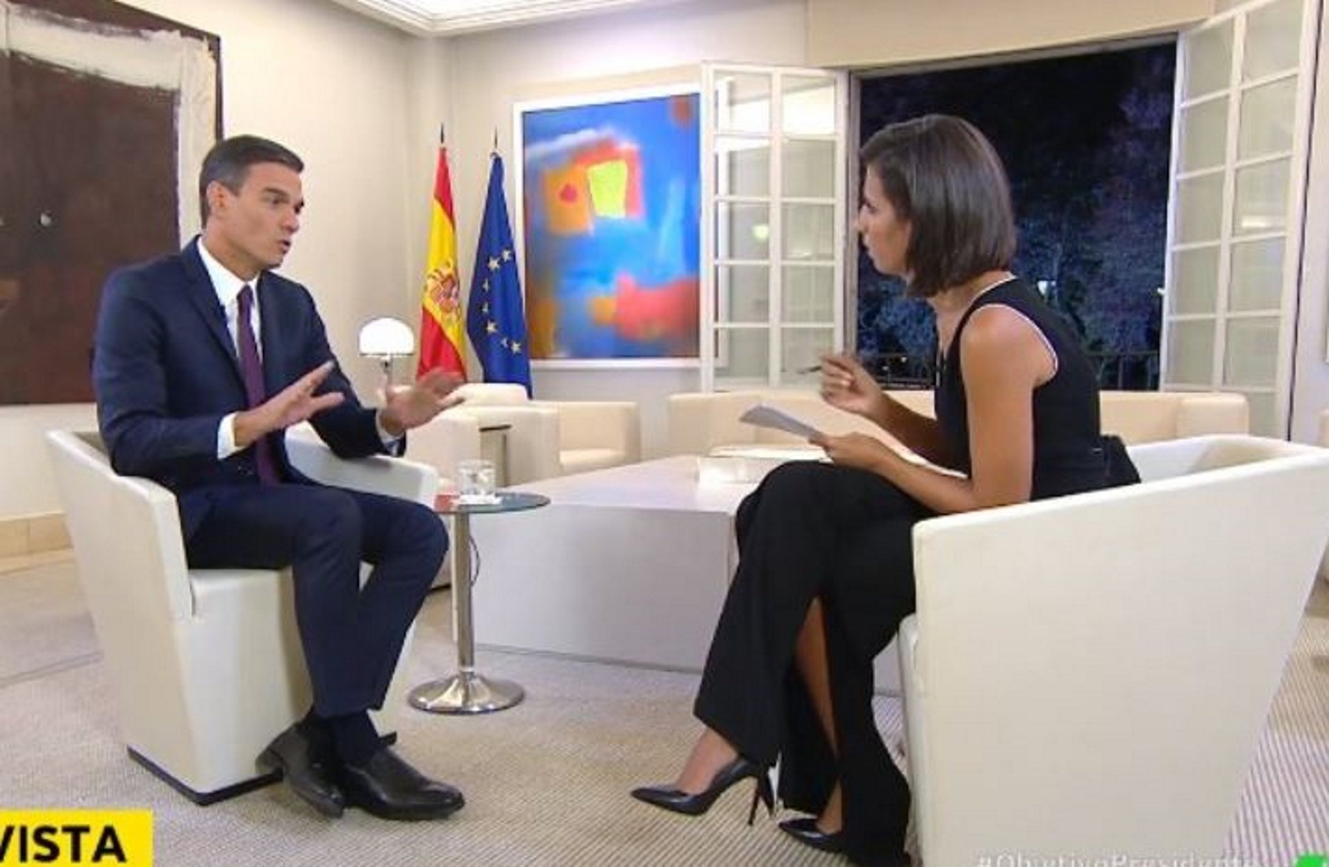 Pedro Sánchez: "Lligar-nos els dits, el just, sobretot si parlem de convocatòries electorals"