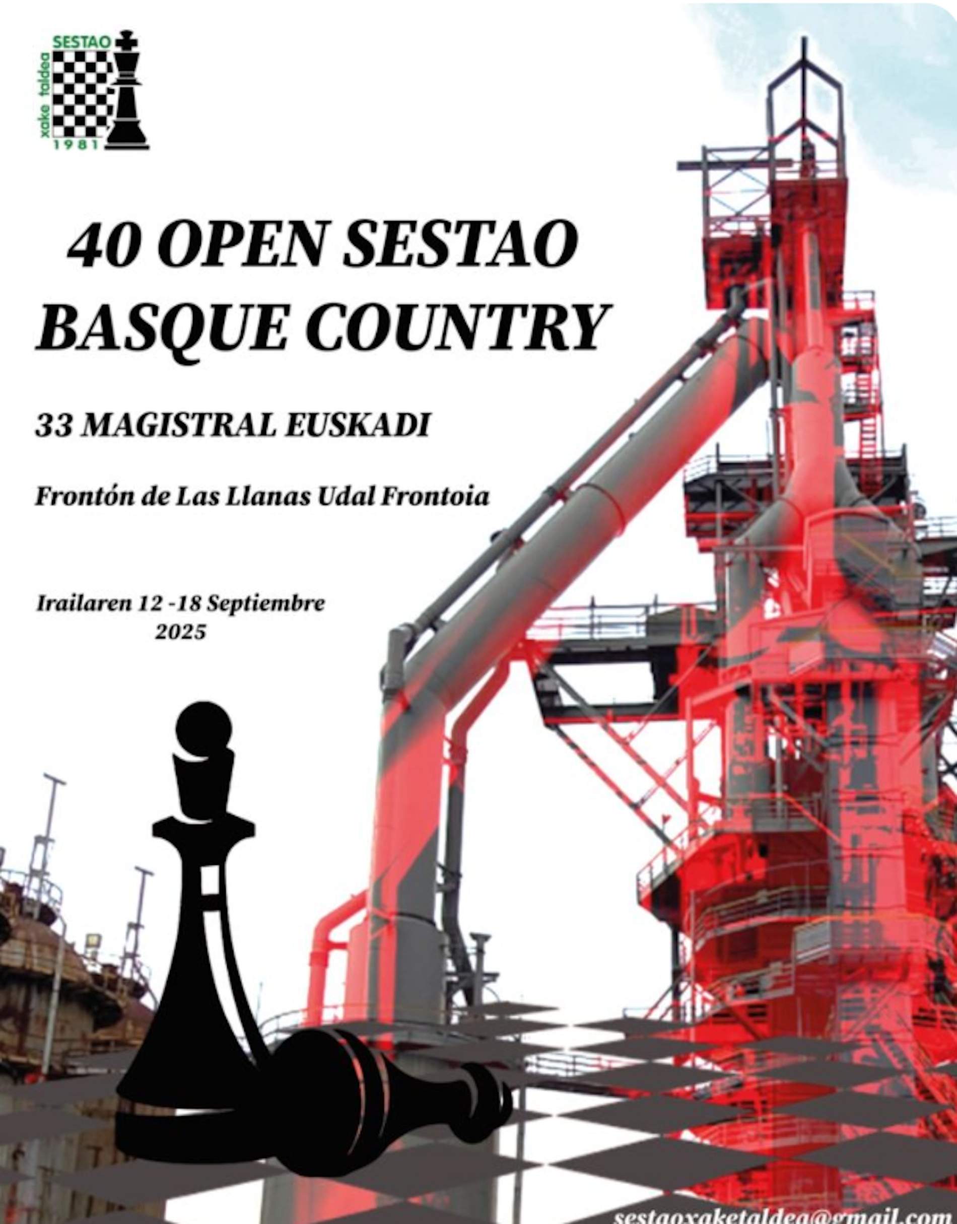 cartel del Open Sestao Basque Country cartel del Open Sestao Basque Country