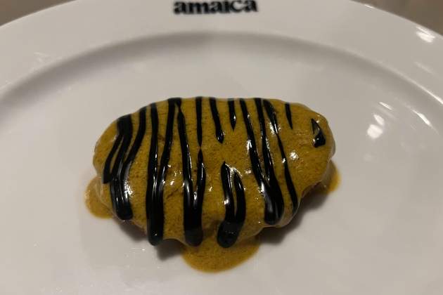 Mejillón tigre Restaurant Amaica / Foto: Rosa Molinero Trias Mejillón tigre Restaurant Amaica / Foto: Rosa Molinero Trias