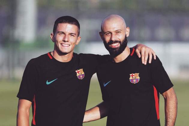 Sergi Palencia Mascherano Barça @sergipalencia Sergi Palencia Mascherano Barça @sergipalencia