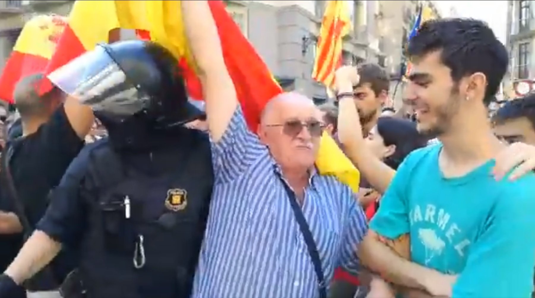 'Tortosa' independentista a tres infiltrados españolistas