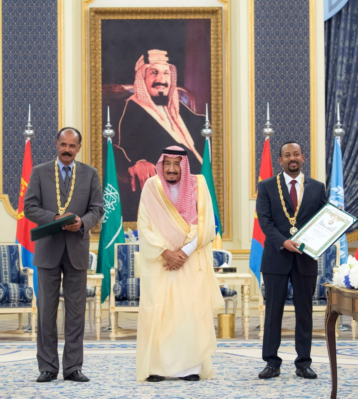 Aràbia Saudí saca pecho con la firma de la paz entre Eritrea y Etiopía