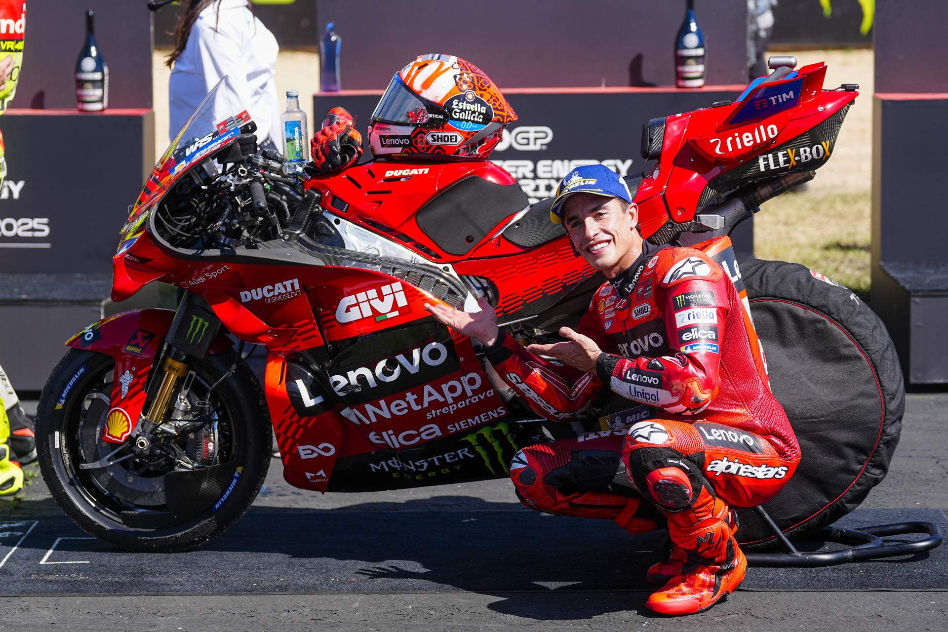 Marc Márquez reina en la sprint del GP de Catalunya y se prepara la bola de partido para Misano