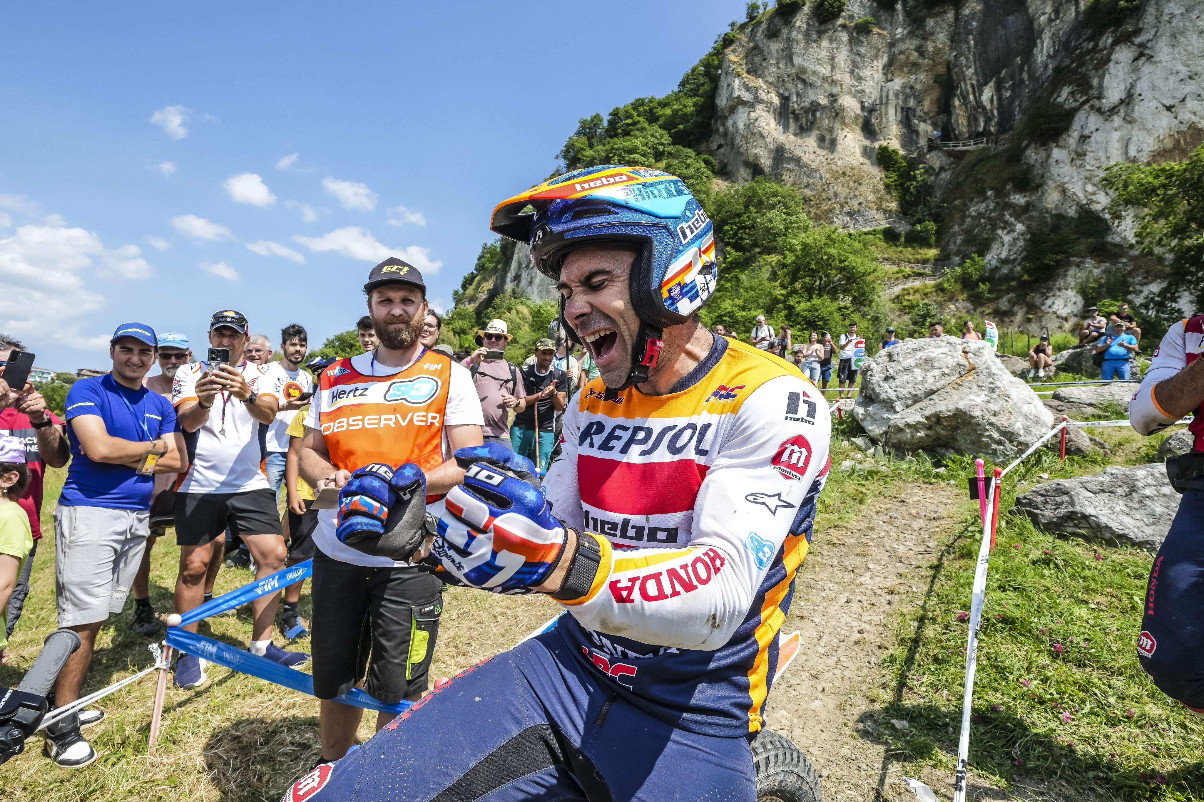 Toni Bou celebra el seu 38è títol Mundial / Foto: Repsol Honda HRC