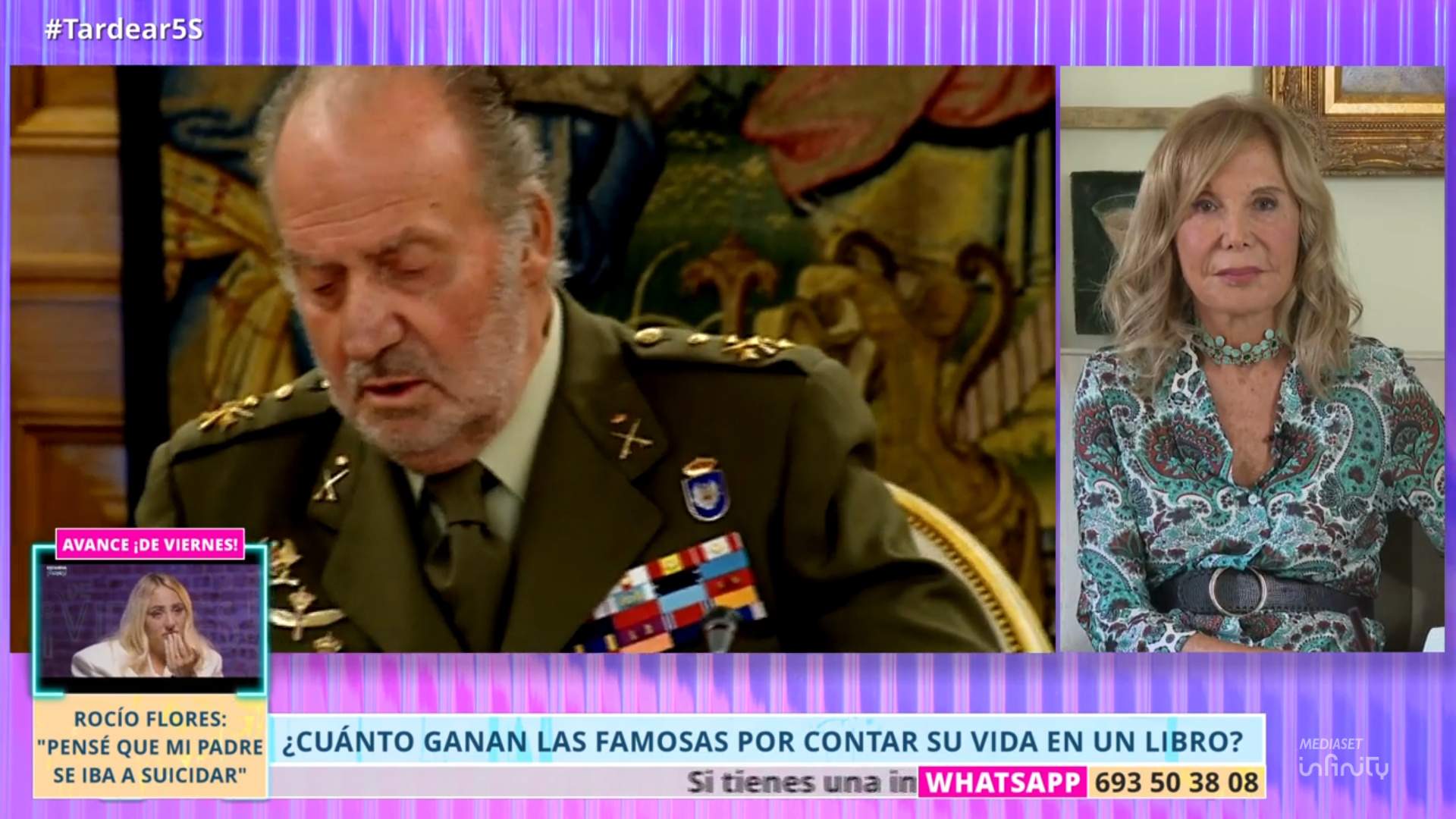 Pilar Eyre y el libro del rey, Telecinco Pilar Eyre y el libro del rey, Telecinco