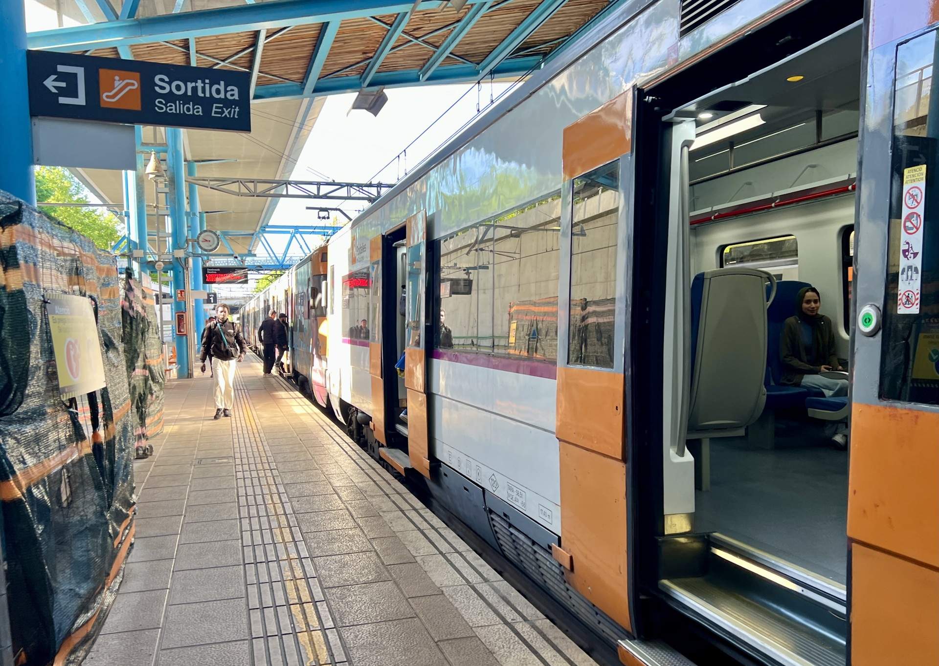 Rodalies registra més de 140 incidències en la climatització dels trens entre maig i agost