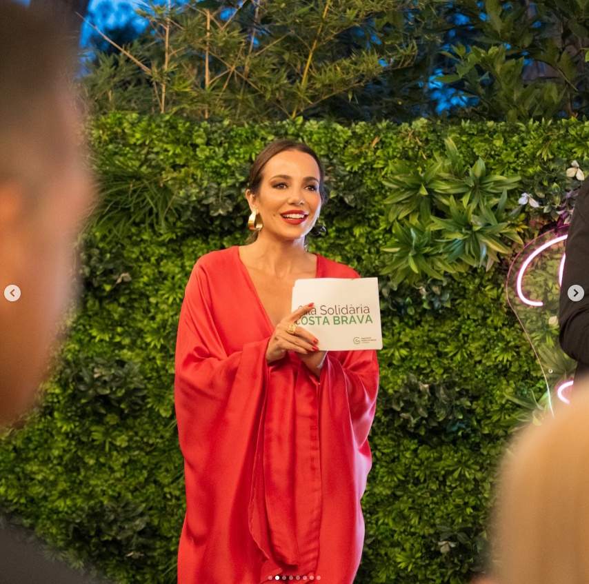 Ruth Jiménez presentando un acto en verano Ig Ruth Jiménez presentando un acto en verano Ig