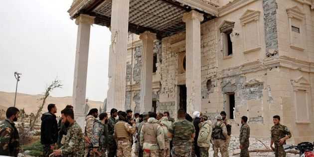 Soldats sirians han entrat a la ciutat de Palmira / Efe
