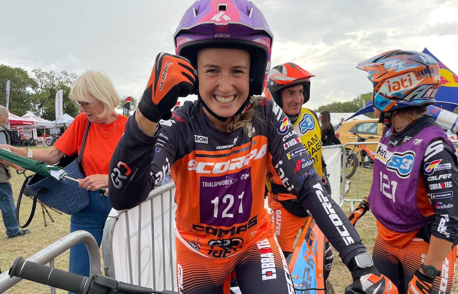 La catalana Berta Abellán se proclama campeona del mundo de trial por primera vez