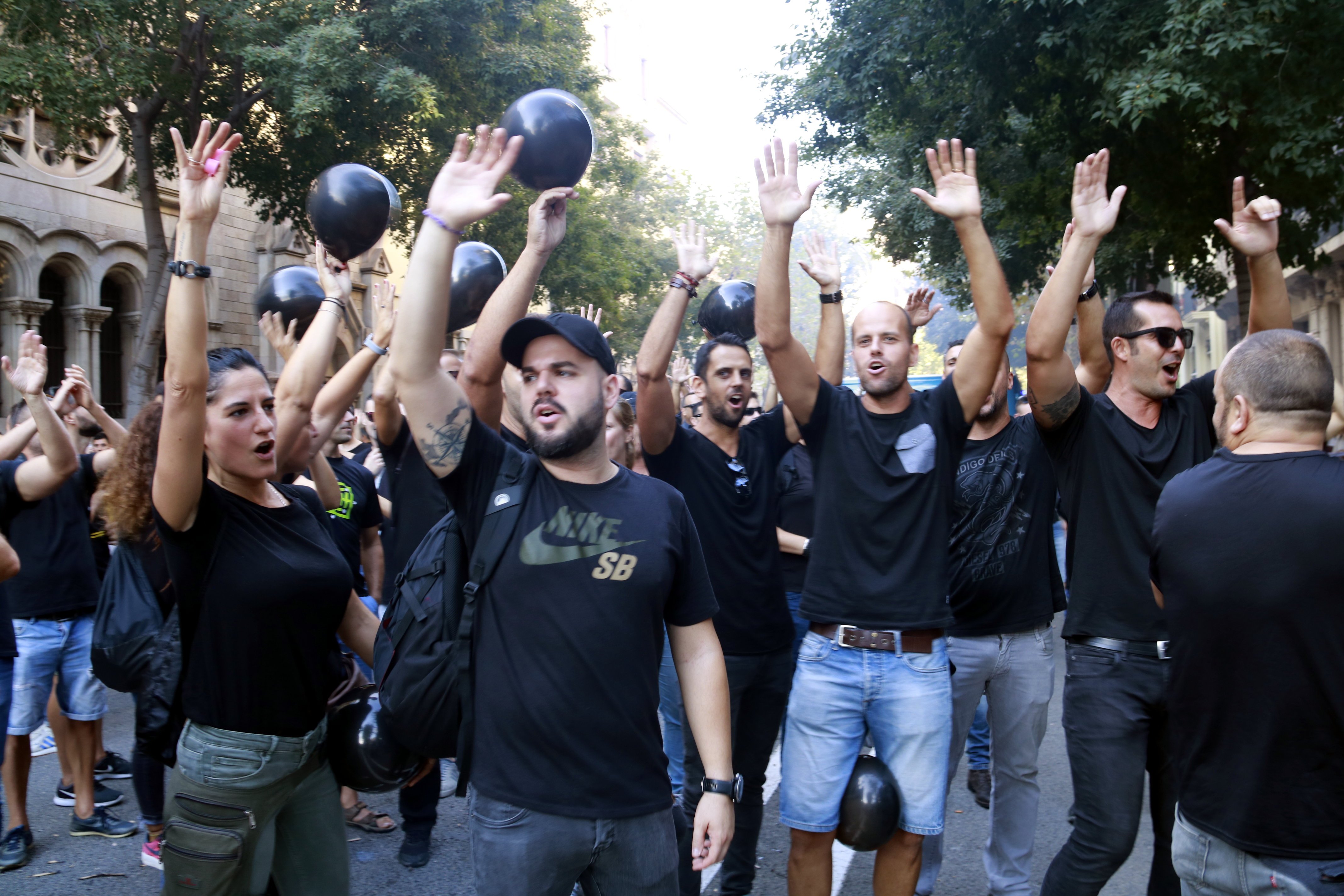 Los Mossos se manifestarán el sábado "por dignidad"