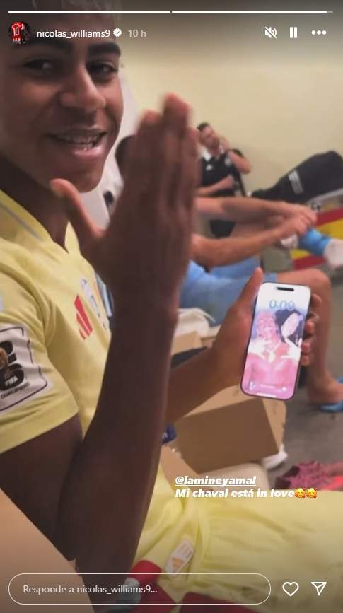 Lamine Yamal i Nicki Nicole Instagram Lamine Yamal i Nicki Nicole Instagram
