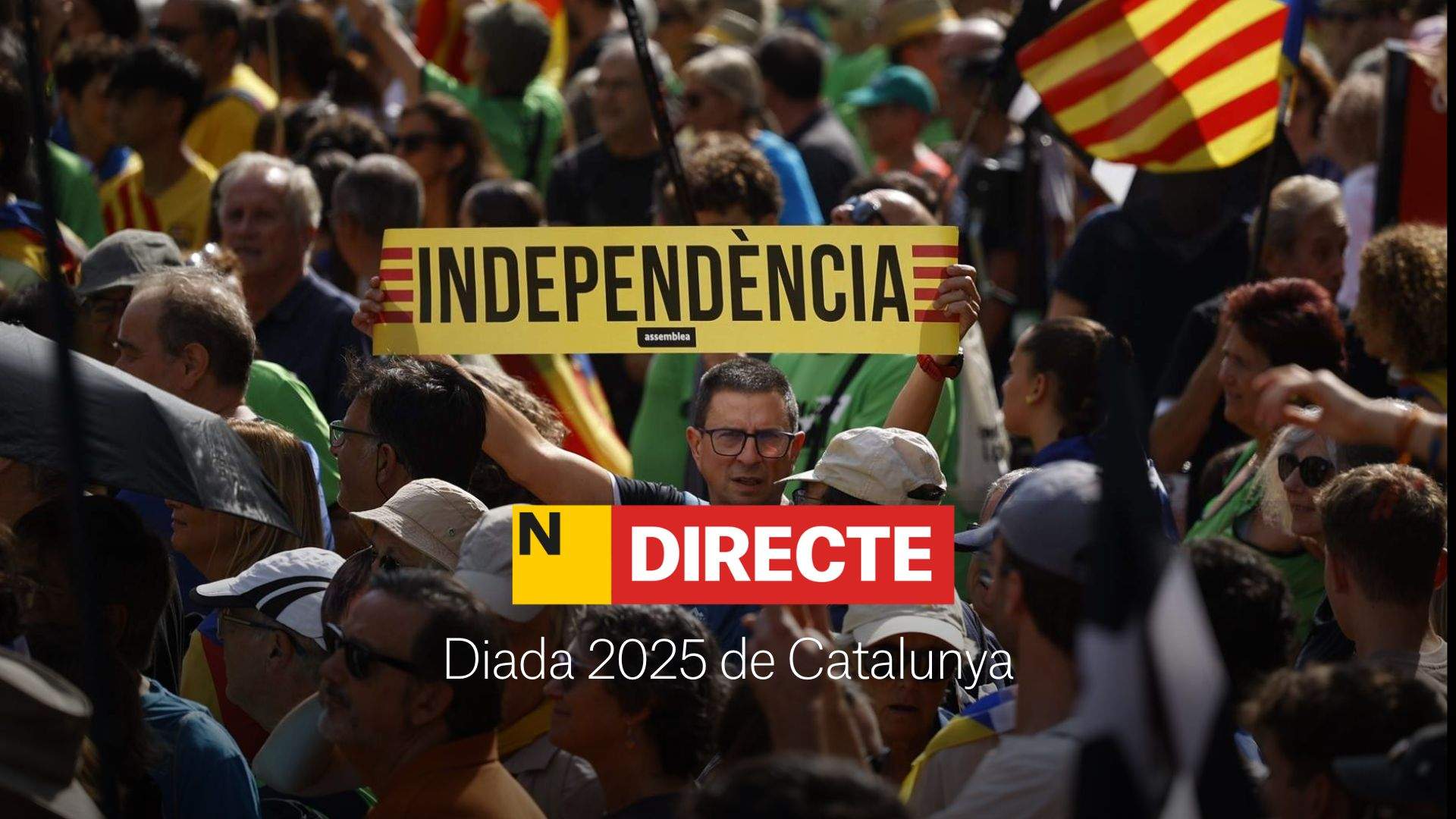 Diada 2025 de Catalunya hoy, DIRECTO | Actos, ofrendas y manifestación del 11 de setembre