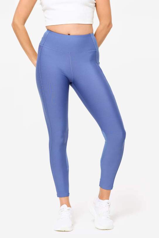Leggings de fitnes de dona en color vermell fosc amb butxaca per a telèfon
