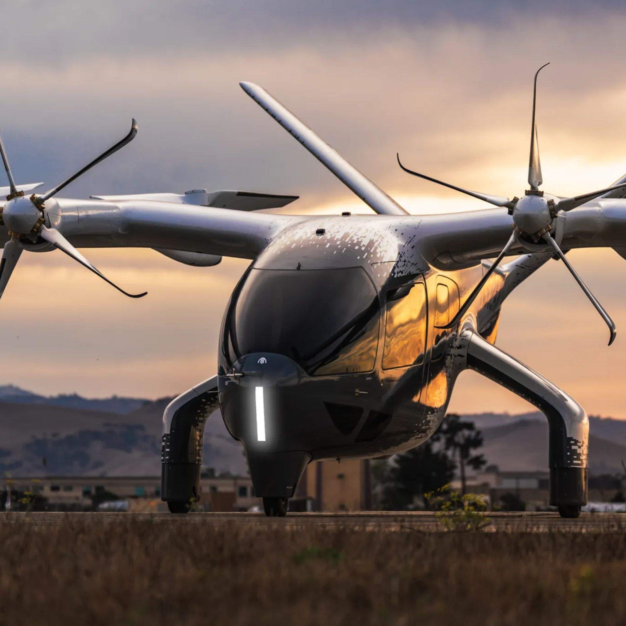 Un taxi volador hace historia en su primer vuelo tripulado: es el futuro del transporte