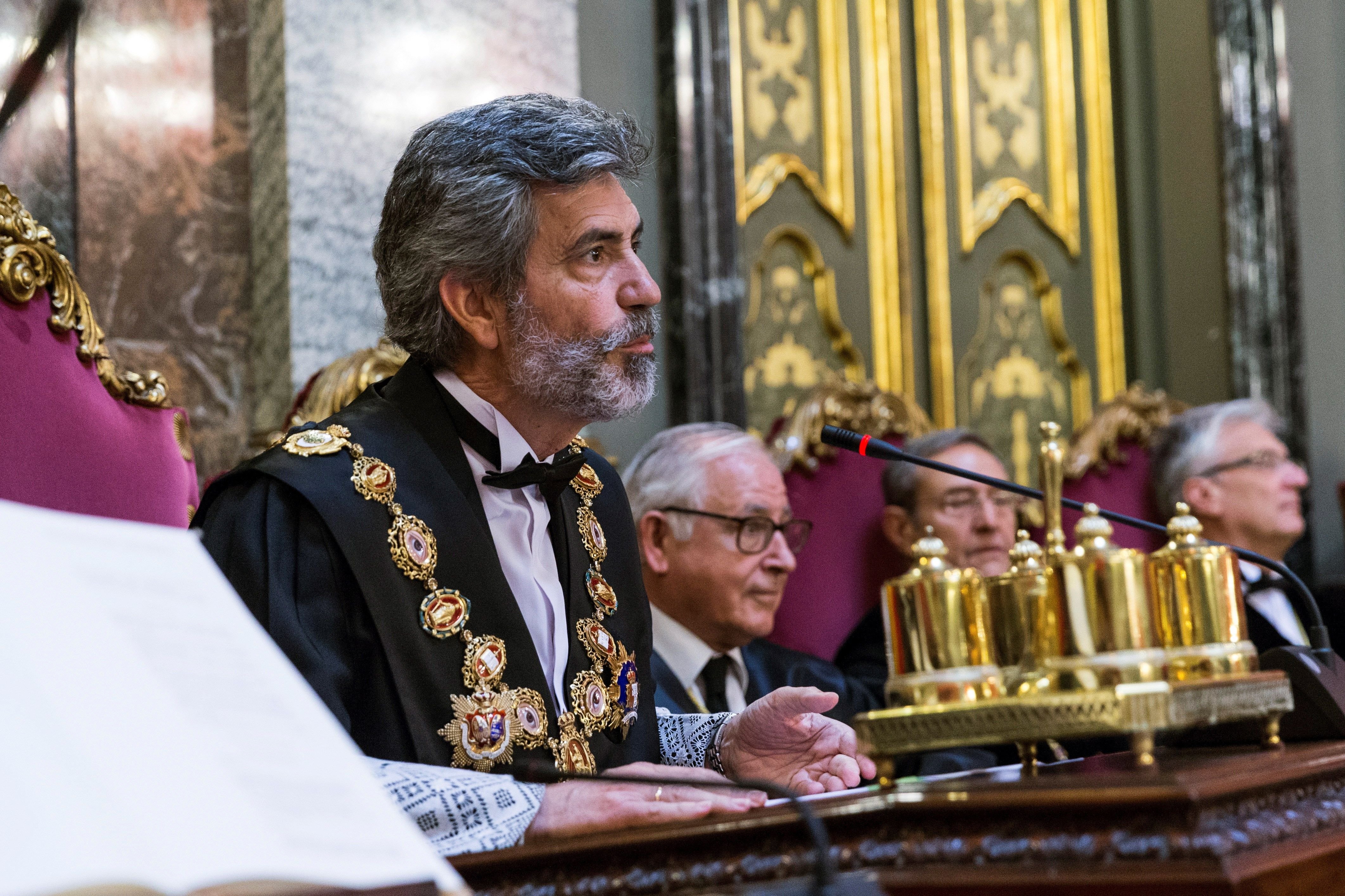 Las asociaciones de jueces ven desproporcionado que Torra pida la dimisión de Lesmes