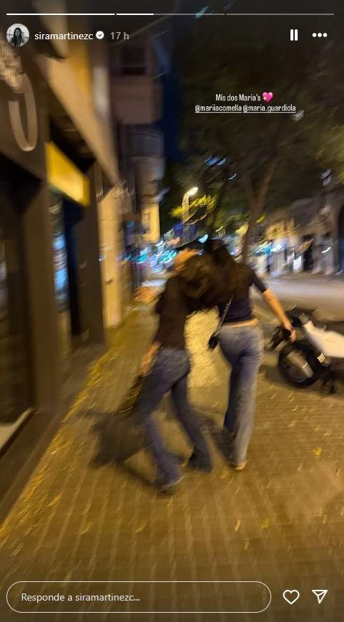 Sira Martínez, Maria Guardiola i Maria Comella, sopar amigues Instagram Sira Martínez, Maria Guardiola i Maria Comella, sopar amigues Instagram