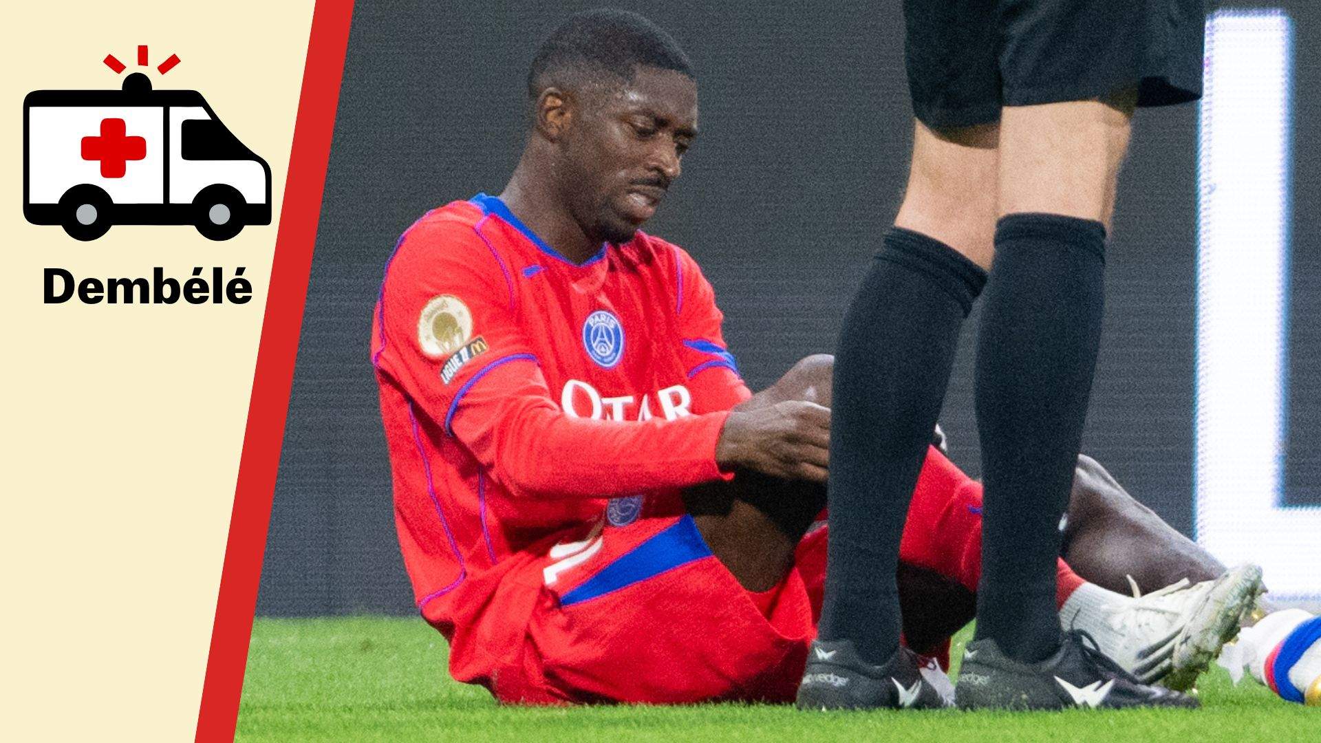 Lesión de Dembélé: ¿llegará contra el Barça? Qué lesión tiene y cuánto tiempo estará de baja