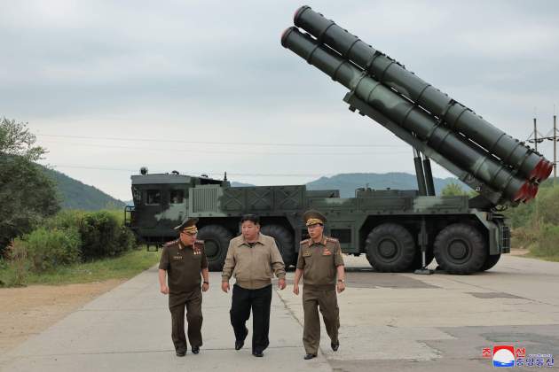 EuropaPress 6207801 handout 13 september 2024 north korea     photo released by north koreas